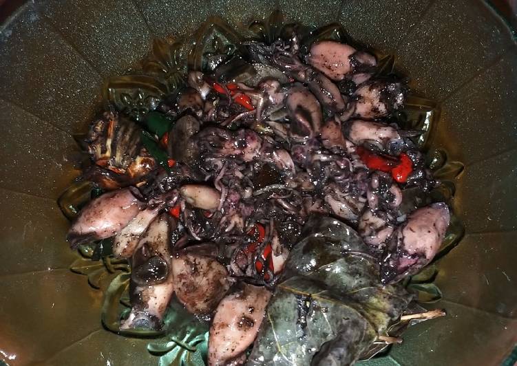 Resep Cumi Hitam Lezat