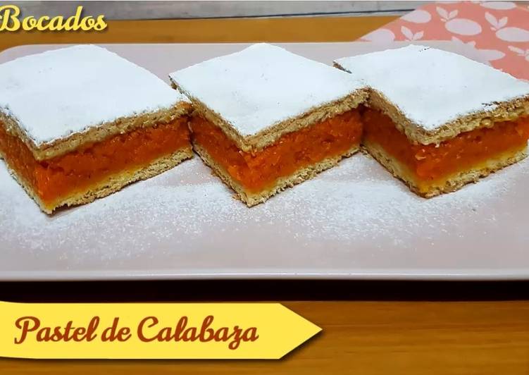 Easiest Way to Prepare Super Quick Homemade Pastel de calabaza