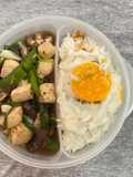 อกไก่ผัดพริกไทยดำ(ผัดด้วยน้ำเปล่า)