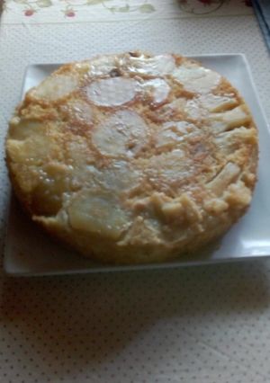 Una foto de Torta de manzana y banana