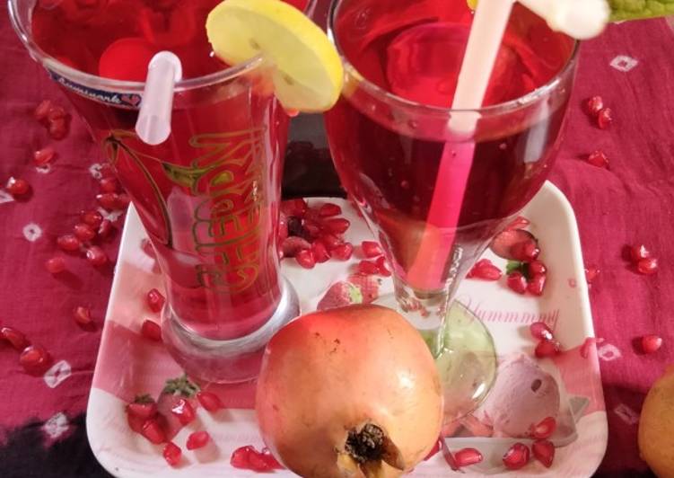 How to Make Speedy Pomegranate juice 😋😋😋
