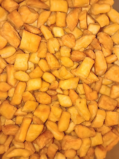 A picture of Crunchy rum flavoured chinchin.