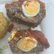 Rollo de carne con huevo