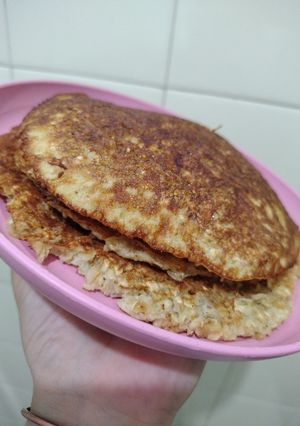 Una foto de Pancake de avena y banana 🍌