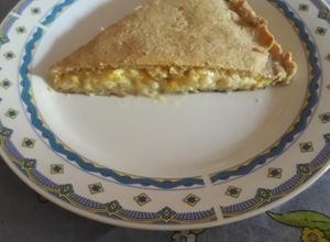 Una foto de Tarta de choclo (masa casera con harina integral)