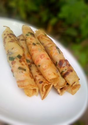 A picture of Spicy crepe.