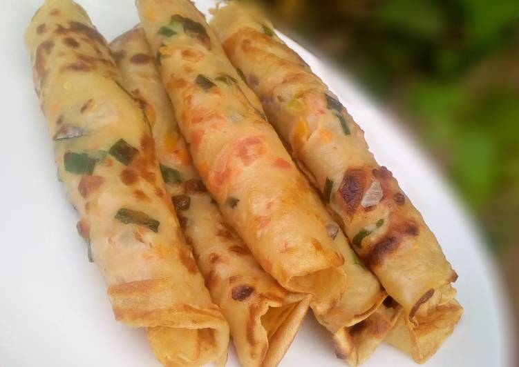 Steps to Prepare Speedy Spicy crepe