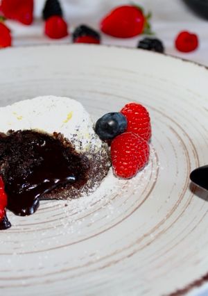 Foto di Fondant al cioccolato dal cuore morbido