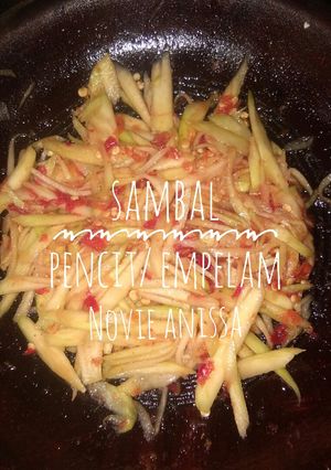 Foto resep Sambal mangga muda/Empelam asli daerah sya Kaltim
