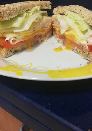 Una foto de Sándwich club