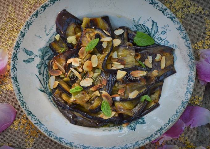 Salade d'aubergine à l'orientale