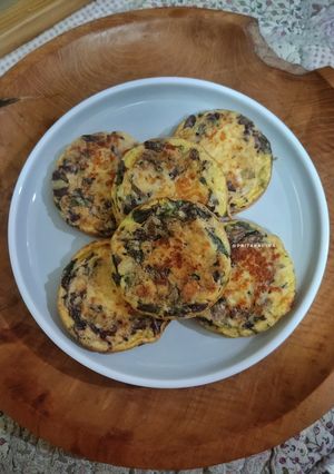 Foto resep Dadar Telur Bayam dengan Keju