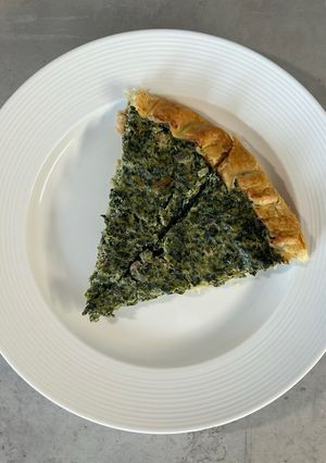 Foto di Torta salata con spinaci, ricotta e salsiccia