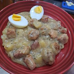 A picture of Polish Easter Soup.