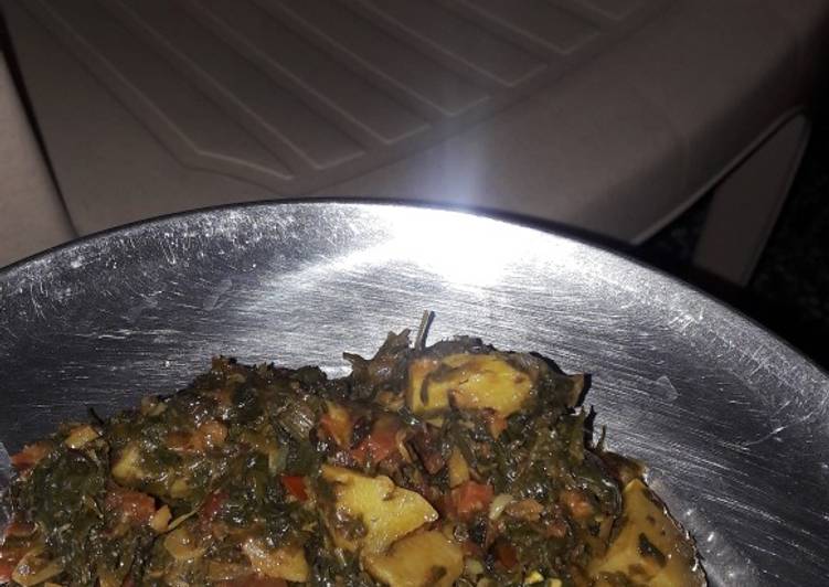 Easiest Way to Prepare Quick Aloo methi and carrot veg