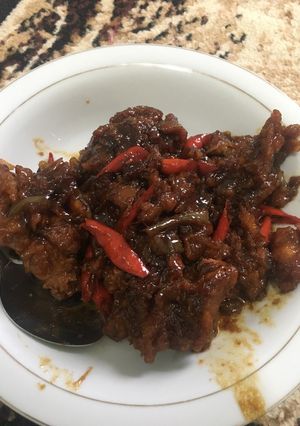 Foto resep Ayam kecap krispi