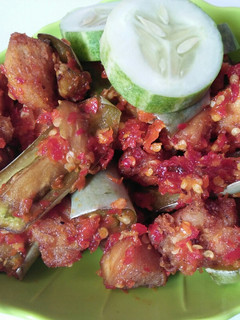 Foto resep 29. Ayam Dadu dan Terong Balado