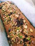 Bizcocho de plátano banana bread healthy