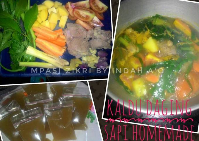 MPASI KALDU SAPI HOMEMADE (no gula garam)