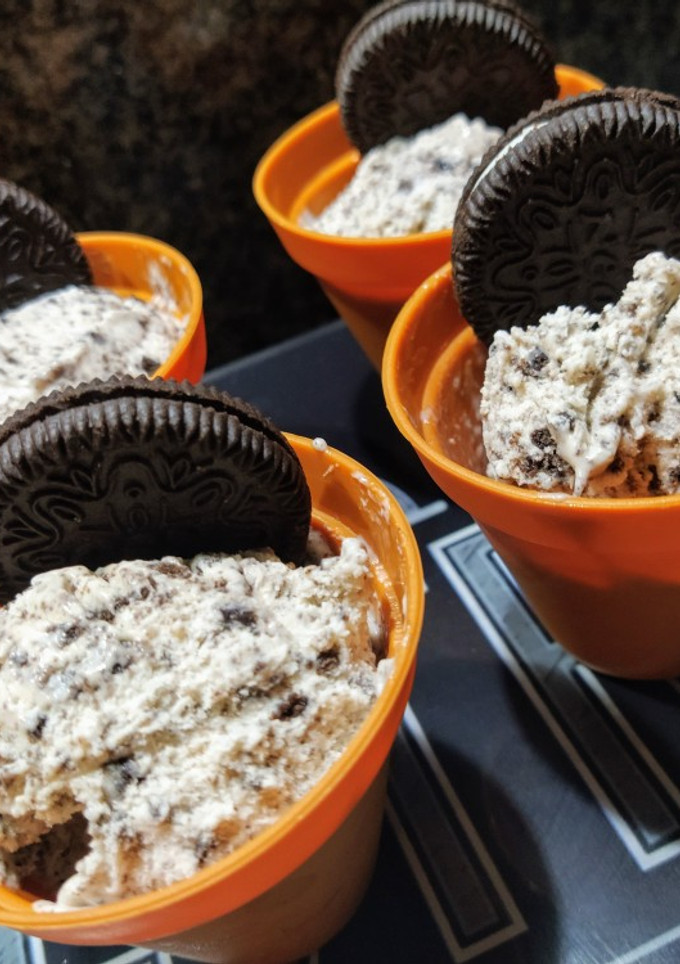 Una foto de Helado de oreo