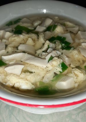 Foto resep Tahu Telur Kuah
