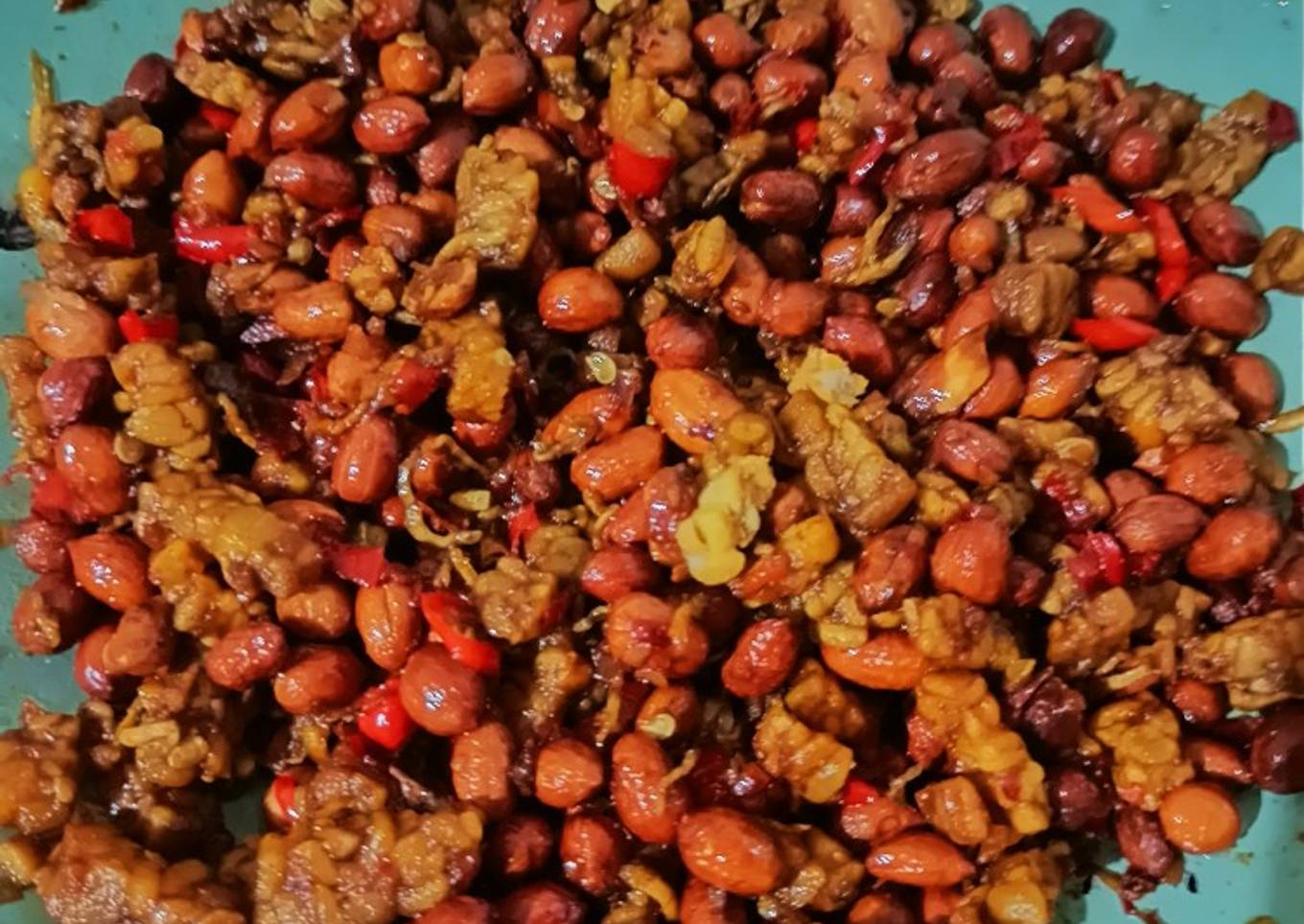 Sambal Tempe Kacang Teri