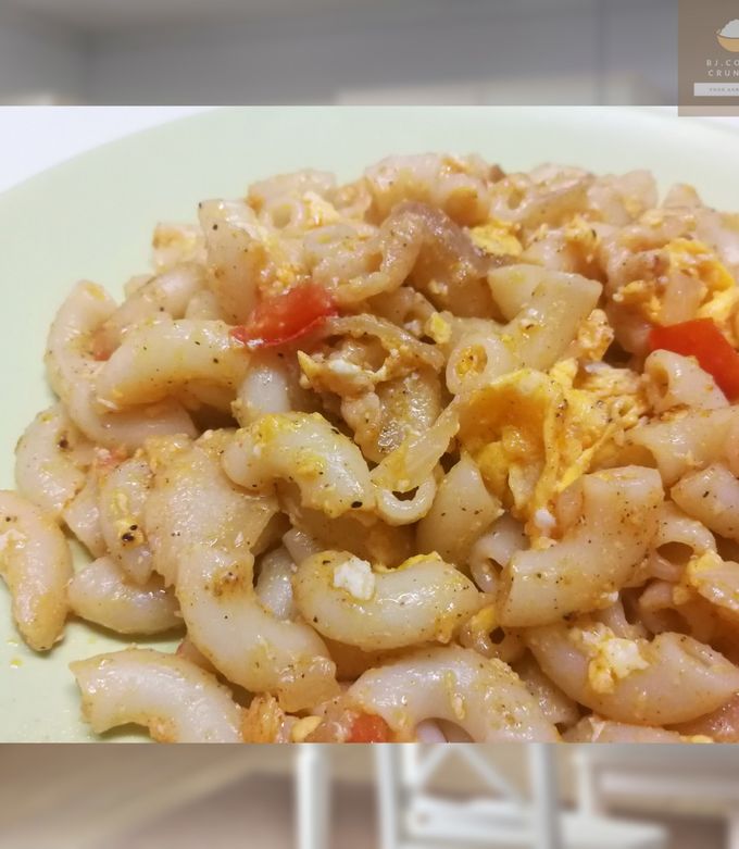 รูปของ 🍝ผัดมะกะโรนี​ไข่เบคอน🥚🥓