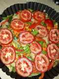 Pizza de vegetales (sin masa)