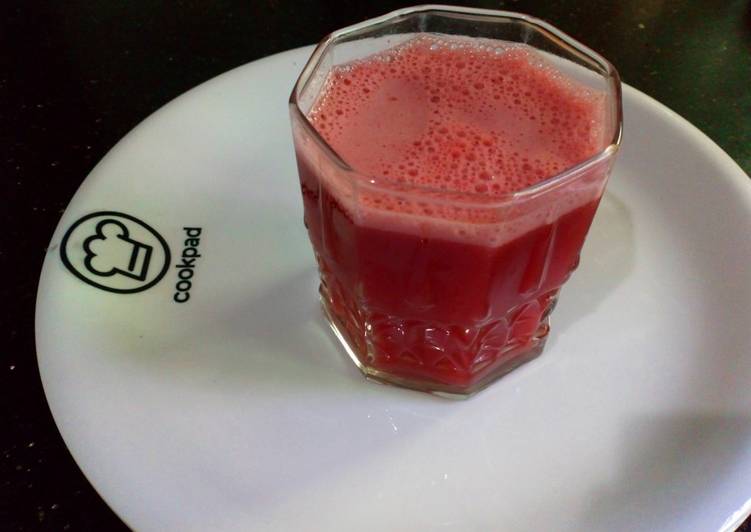 Steps to Prepare Any-night-of-the-week Healthy watermelon juice