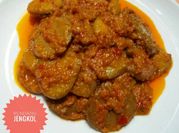 Gambar rendang jengkol
