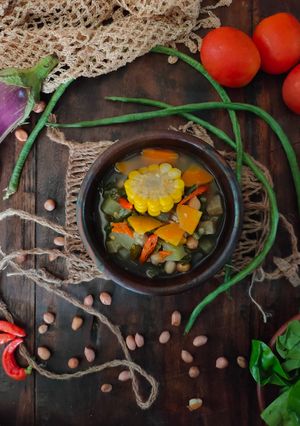 Foto resep Sayur Asem Segar Rame Rasanya Pedes Manis Asam Asin