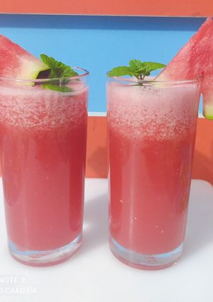 তরমুজের জুস 🍉 🍹🍹 রেসিপির প্রধান ছবি