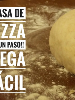 Una foto de Masa casera de pizza en un paso!!