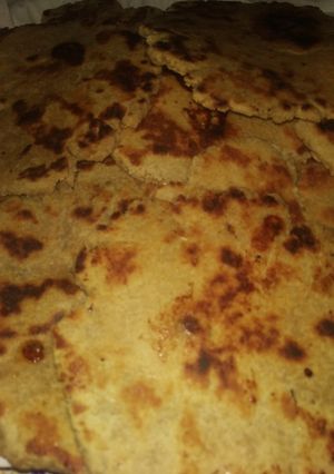 A picture of Jaggery roti.