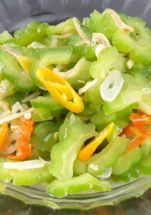 Foto resep Pare teri tumis pedas
