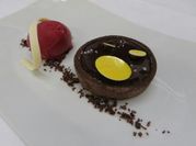 Gambar gelato coklat