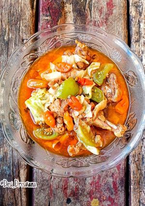 Foto resep Tongseng Ayam Kampung (Tanpa Santan)