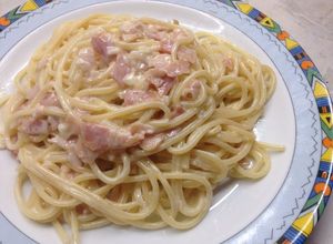 Φωτογραφία της συνταγής Spaghetti ala crem σε 15 λεπτά