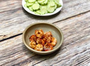 Hình của món Tôm Sú Ram Cho Bé.