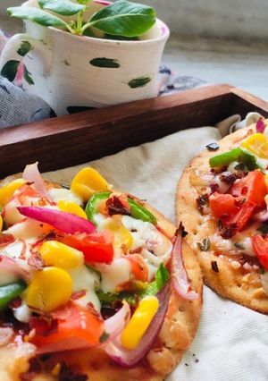 A picture of No yeast pizza.