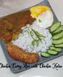 185. Chicken Curry Rice with Chicken Katsu