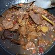 Semur daging sapi kecap pedas