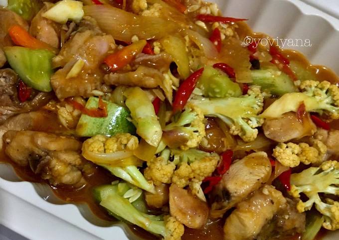 Resep Ayam Asam Manis Pedas Oleh Yovi Yana Cookpad