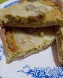 Tarta de crema de verdeo y ricotta