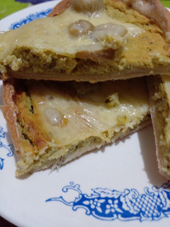 Una foto de Tarta de crema de verdeo y ricotta