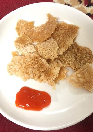 Hình của món Cháy bánh đúc chiên!.