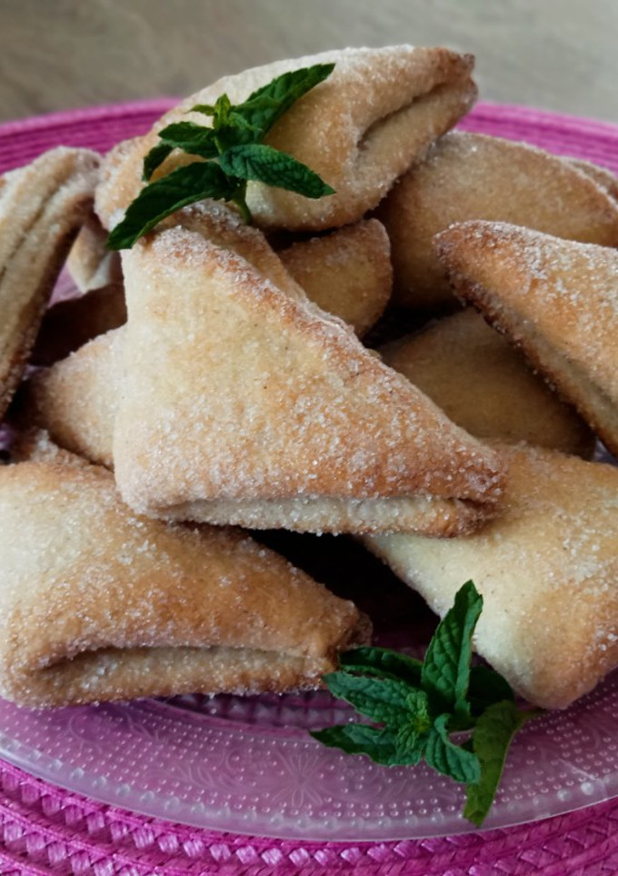 Una foto de Galletas de canela y queso crema
