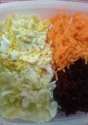Una foto de Ensalada Rallada😄😂👌
