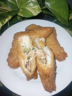 Foto resep Roti goreng ayam suwir