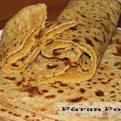 A picture of Puran Poli | Diwali Recipe.